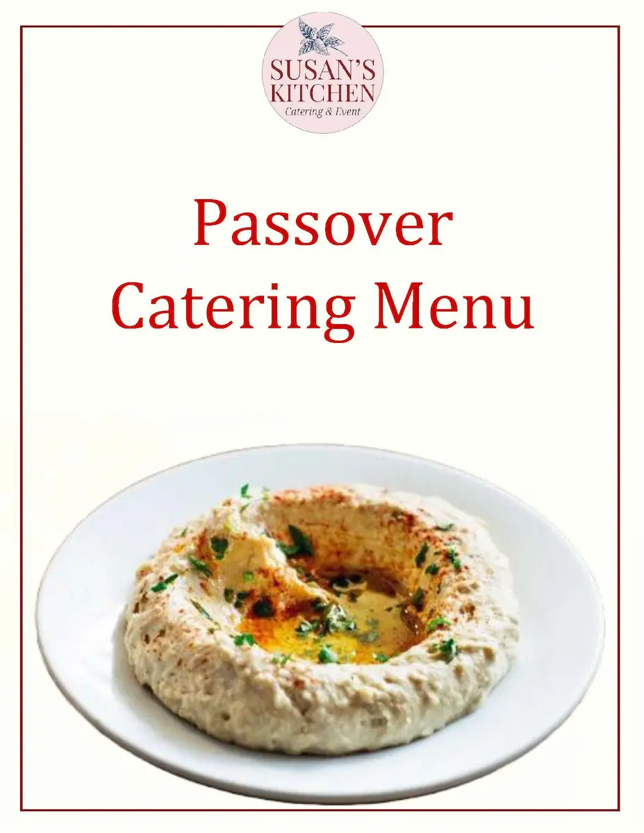 Passover Catering Menu