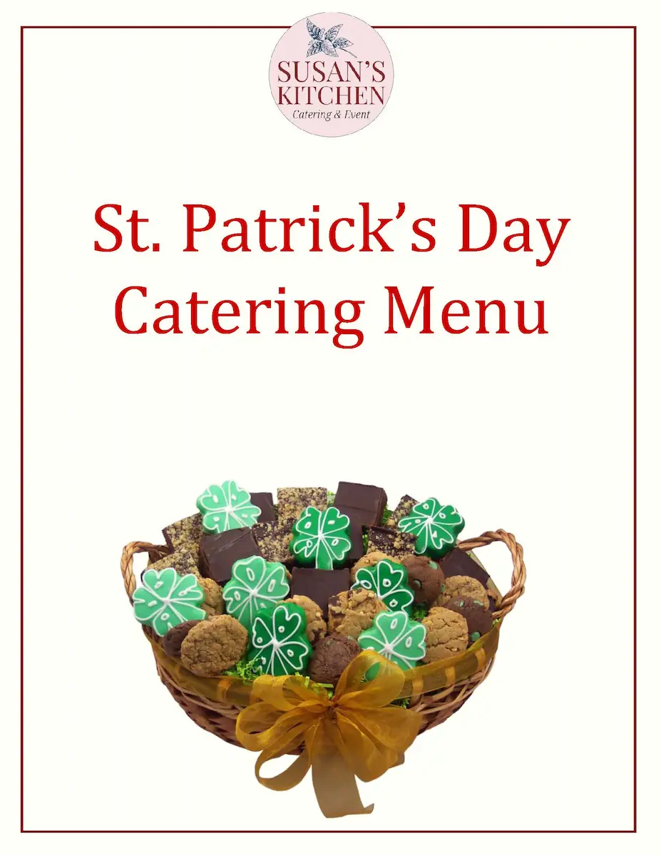 St. Patrick's Day Catering Menu