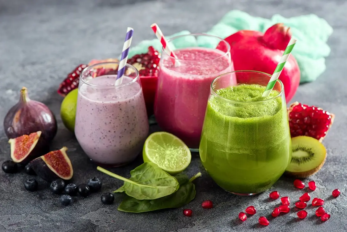 Smoothie And Acai Menu