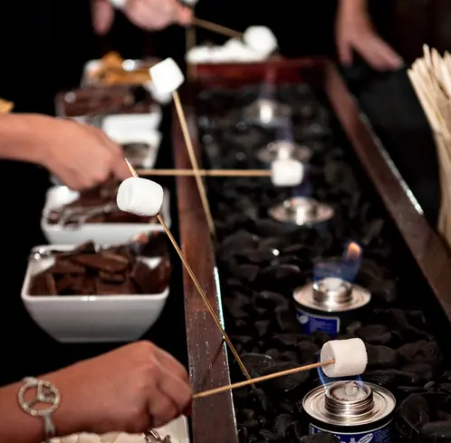 s'mores station