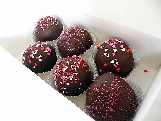 valentine’s day chocolate truffles