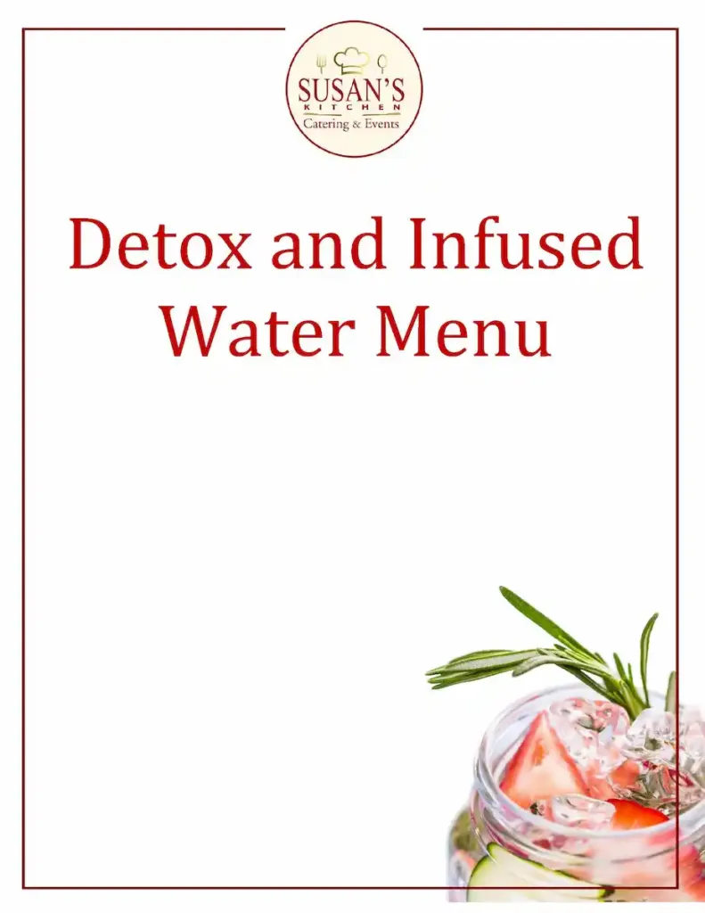 Detox and Infused Water 