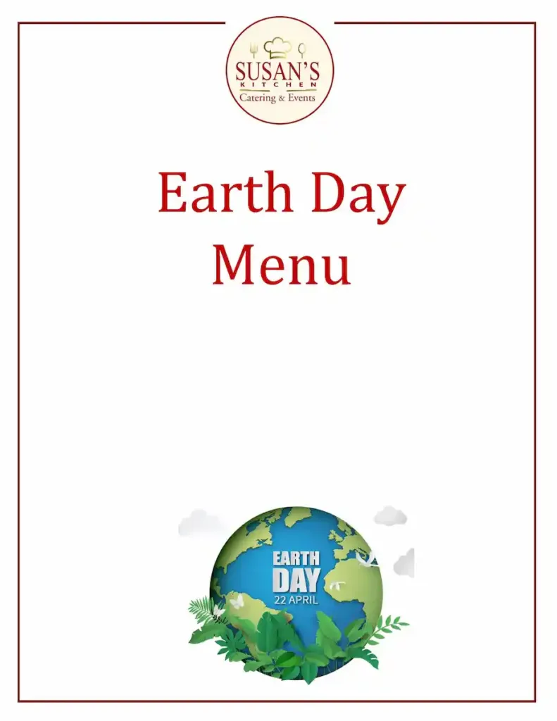 earth day Menu