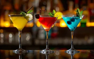 popular cocktails and drinks