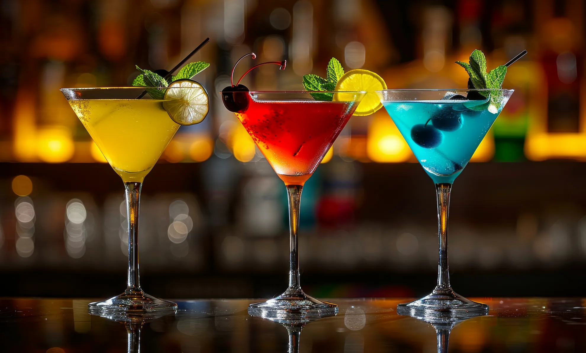 popular cocktails and drinks