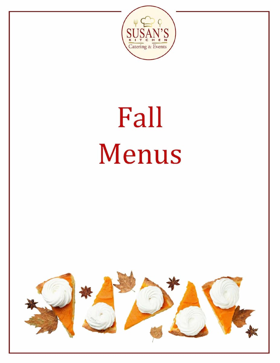 Fall Menu