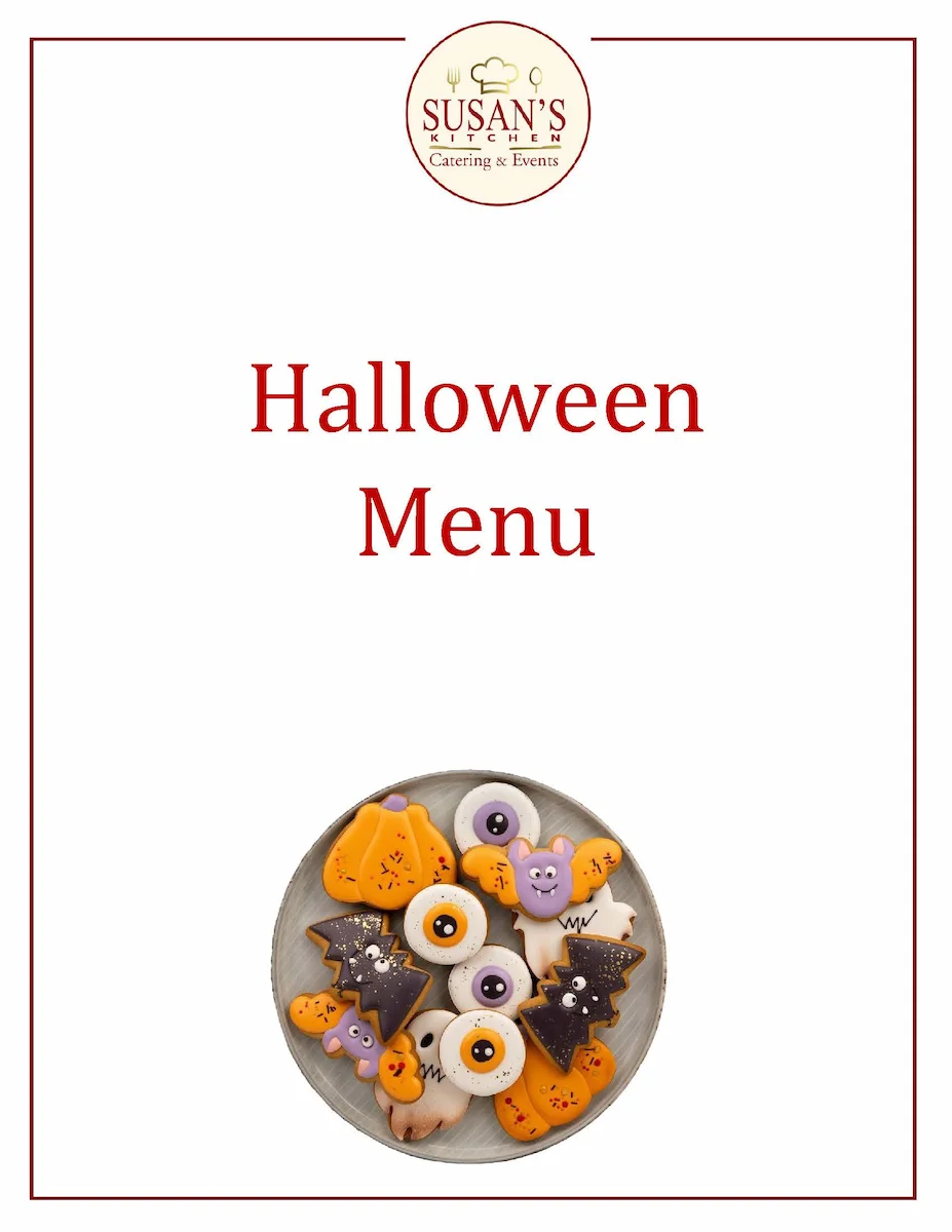 Halloween Menu
