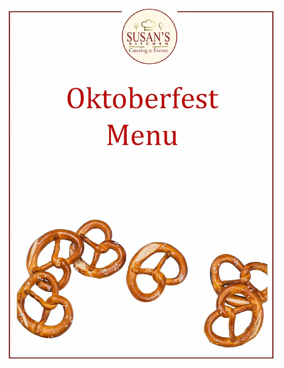 Oktoberfest Menu