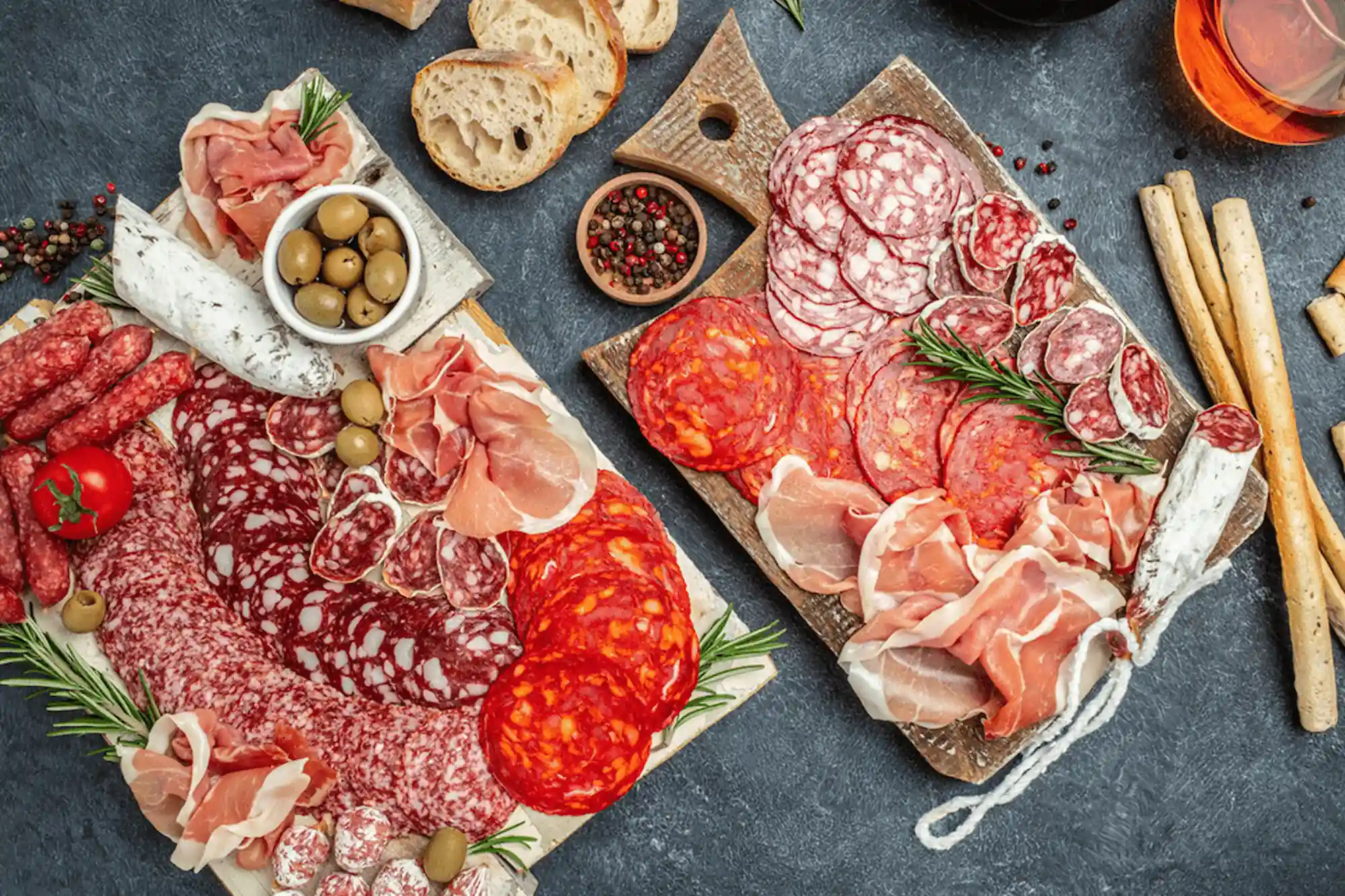 stationary platters Catering